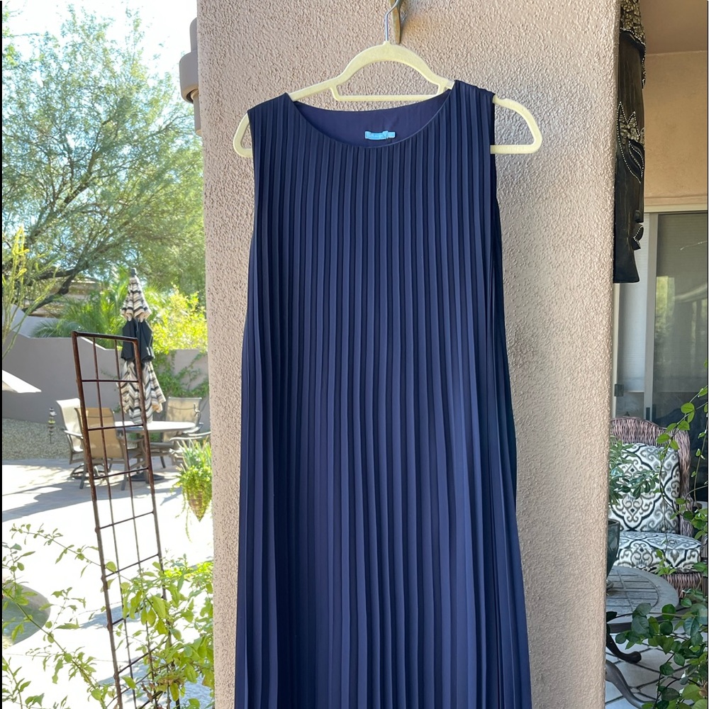J. McLaughlin Navy Blue Maxi Dress